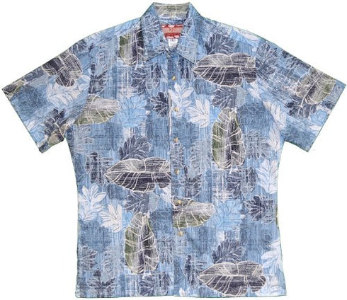 RJC Mens Pale Free Falling Leaf Reverse Shirt
